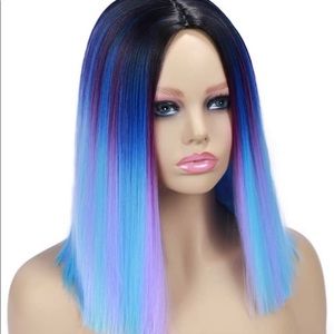 Short Bob Rainbow Wig